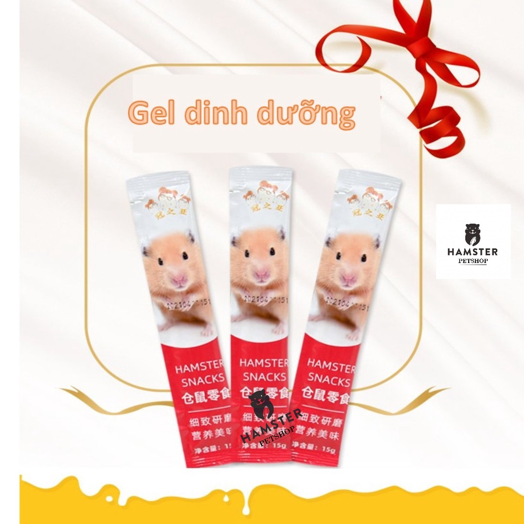 [Mã PET50K giảm Giảm 10% - Tối đa 50K đơn từ 250K] Gel dinh dưỡng sữa dành cho Hamster , thỏ , bọ , sóc , nhím