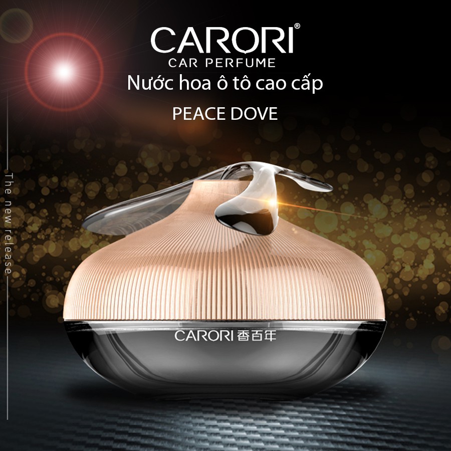 Nước Hoa ô tô Carori Z301 mùi hương sang trọng, thiết kế tinh tế với hình ảnh chim bồ câu thăng bằng siêu đẹp