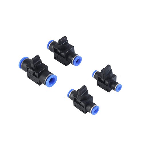 Van Khóa Hơi Khí Nén HVFF4,HVFF6,HVFF8,HVFF10,HVFF12 Chất Liệu Thân Nhựa Cao Cấp Thiết Kế Dễ Sử Dụng