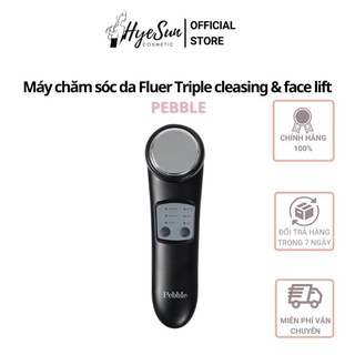 Máy chăm sóc da Pebble Fluer Triple Cleasing & Face lift