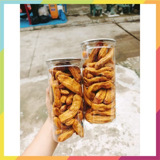 [700GR] LON PET CHUỐI SẤY DẺO NGUYÊN TRÁI THƠM NGON [Hàng loại 1 - Giá cả đi kèm chất lượng - Tiền nào của nấy]