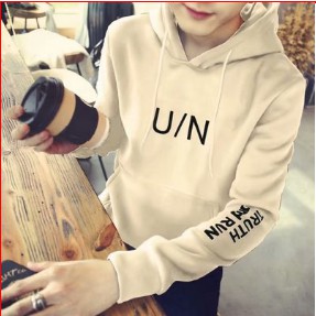 Áo Hoodie Nỉ Ngoại Ulzzang Có Mũ , Có 2 màu , Nam & Nữ Form Rộng Phong cách Hàn Quốc