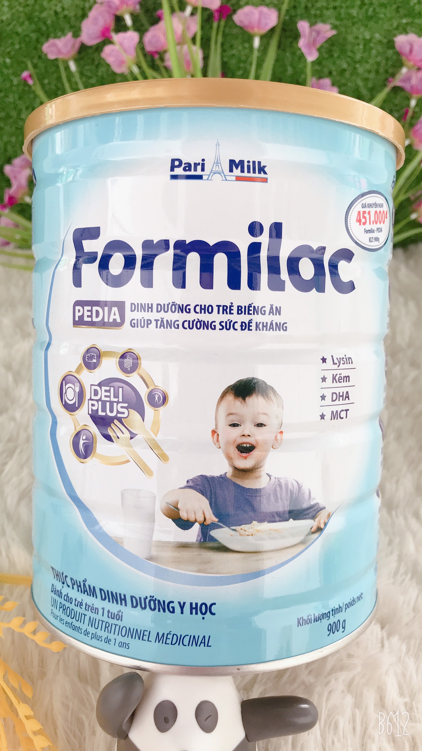 [DATE MỚI] Sữa Formilac Pedia cho trẻ biếng ăn lon 900gr