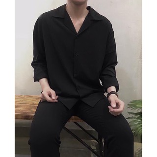 Sơ mi nam nữ basic cổ vest