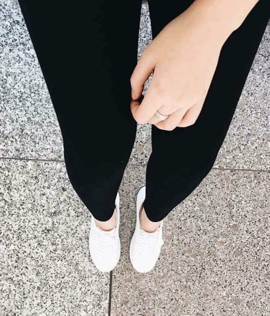 Quần Legging nữ luperi cạp cao chất cotton co dãn 4c hàng đủ size