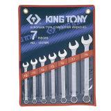 Bộ vòng miệng 7 cái hệ mét kingtony 1207mr 10-19mm