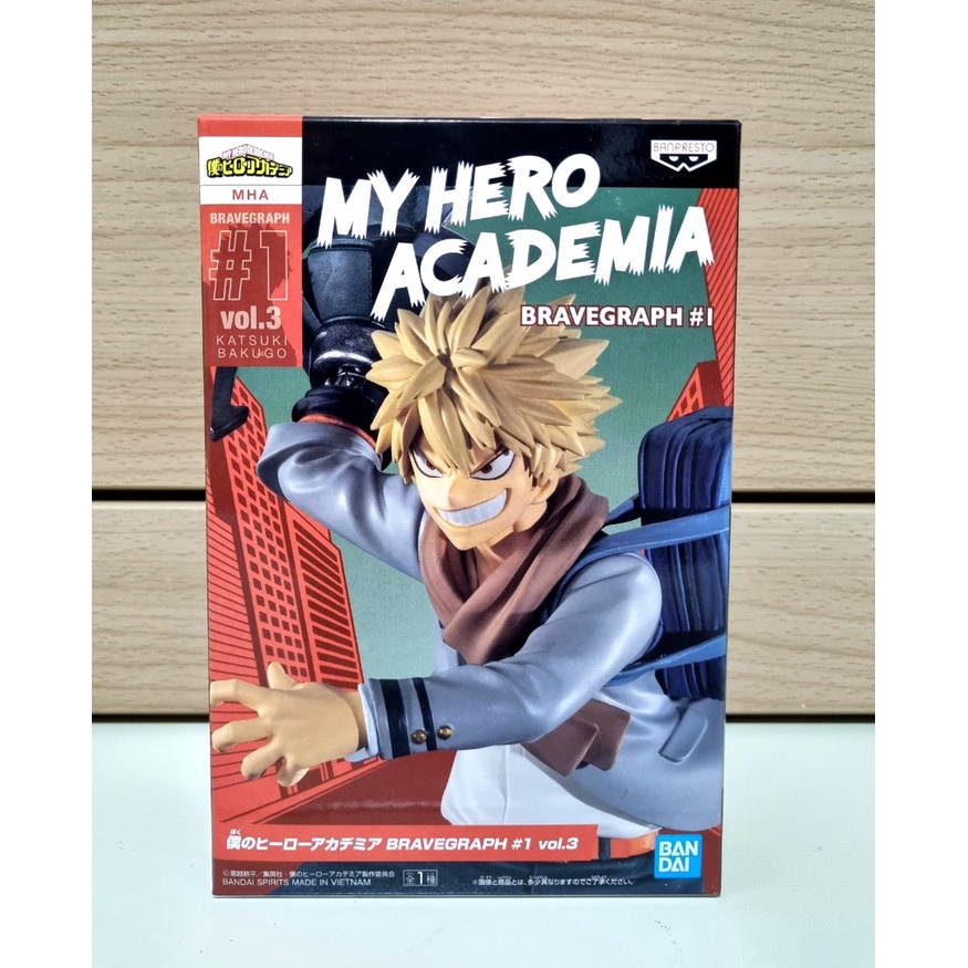 Mô Hình Học Viện Siêu Anh Hùng - Bravegraph Katsuki Bakugou