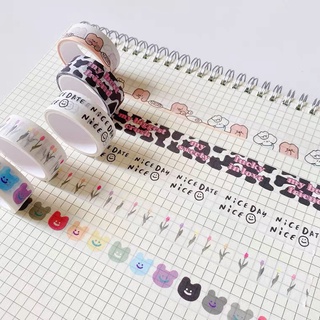 Washi Tape Băng Dính Giấy Style Hàn Quốc Aesthetic Decor Xinh Đẹp