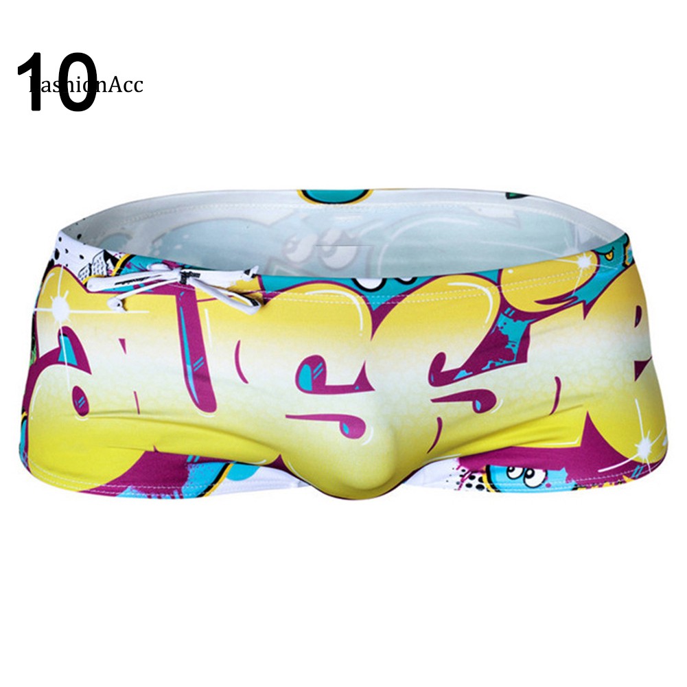 Quần bơi lưng thấp in chữ cho nam | BigBuy360 - bigbuy360.vn