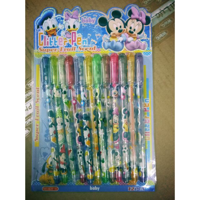 Bút nhũ 12 màu lọai đẹp sỉ 12 cái / 1 vỉ