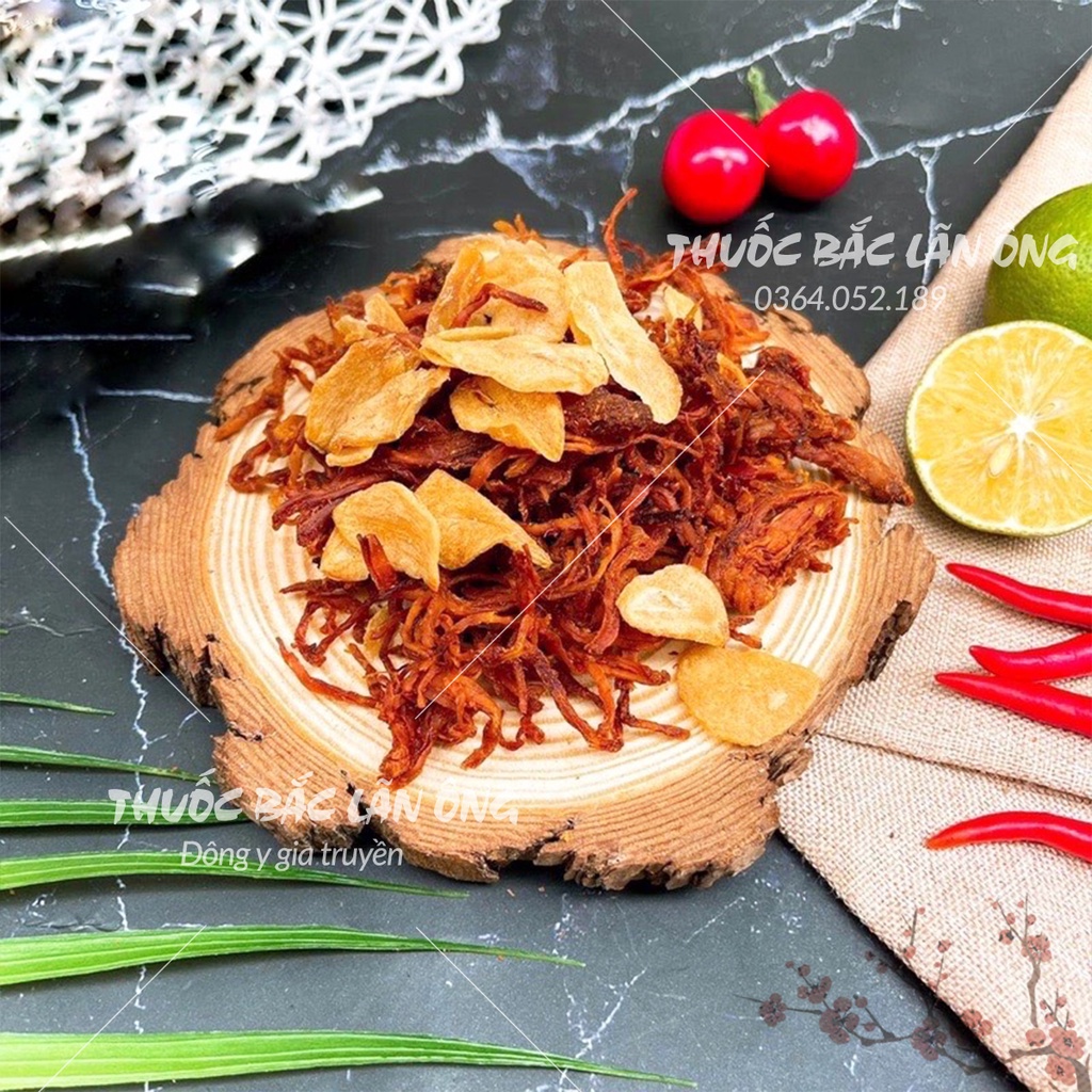 Khô heo cháy tỏi handmade thơm ngon chuẩn vị H540ml (Đồ ăn vặt cao cấp)