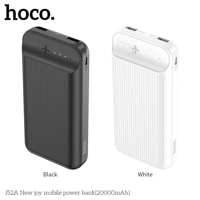 Pin sạc dự phòng 20000 mah Hoco J52A bảo hành 12 tháng