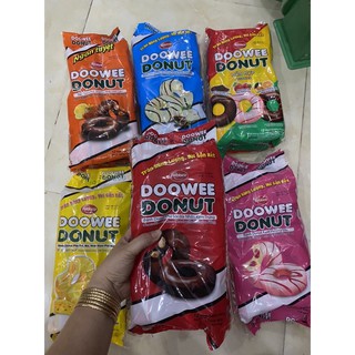 BỊCH 12 GÓI  Bánh Donut Sô Cô La 300g (Doowee Donut) - ĐỦ 6 VỊ CHỌN