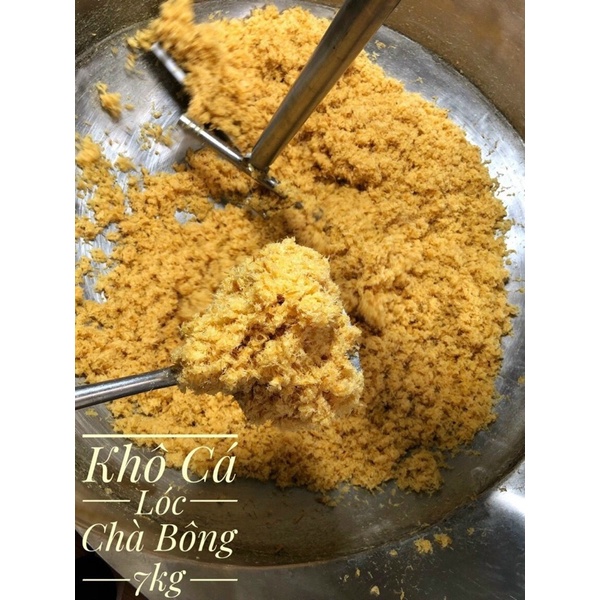 Chà bông cá lóc nhà Làm hộp 250gr