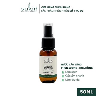Nước hoa hồng Sukin Hydrating Mist Toner 50ml