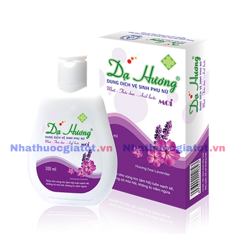 [100ml] Dạ Hương - Dung dịch vệ sinh phụ nữ - Hương hoa Lavender