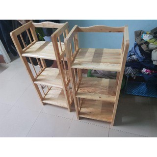 🚫𝐌IỄN PHÍ SHIP🚫 Kệ Sách Gỗ Đa Năng 3 Tầng 65cm