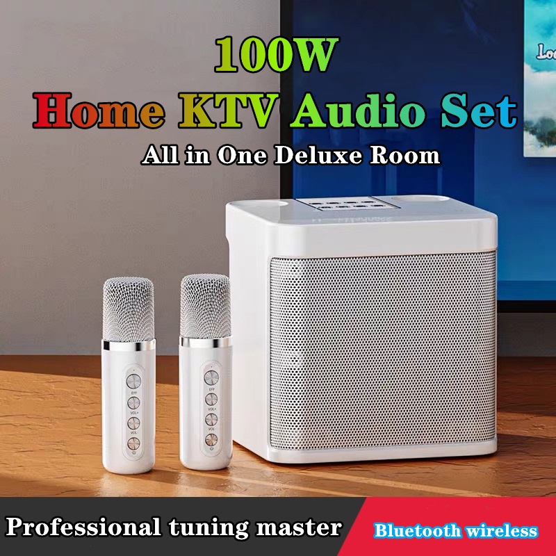 Máy Hát Karaoke YS-203 Không Dây Tích Hợp Micro Chất Lượng Cao Loa bluetooth karaoke