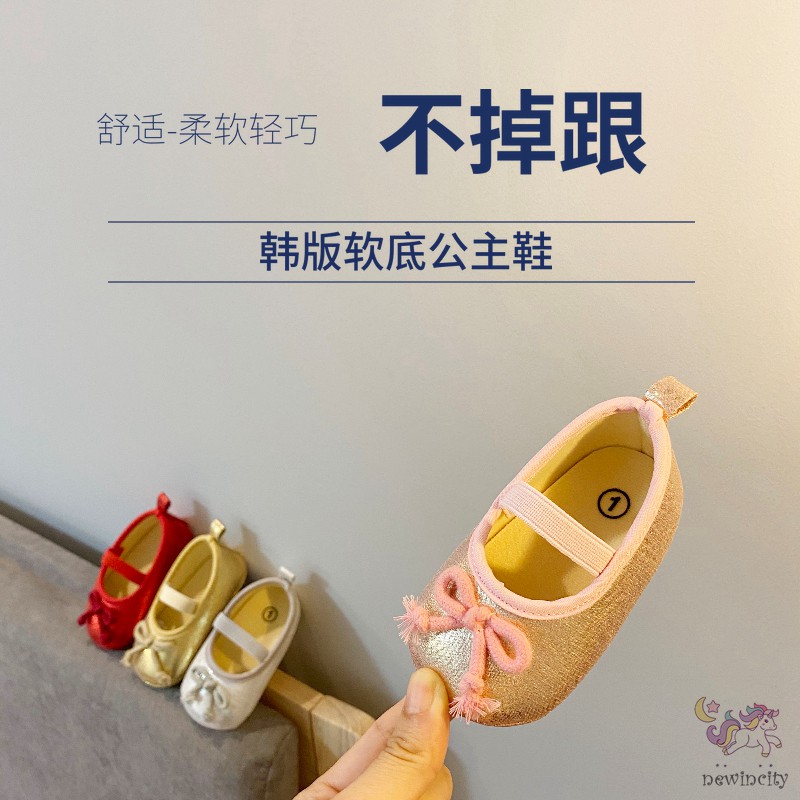 Giày Búp Bê Đính Nơ Dễ Thương Đáng Yêu Cho Bé