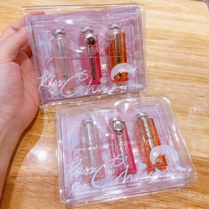 Set son dưỡng có màu Kiss Chu (Date 2.2022)