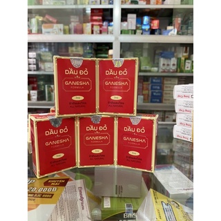 Dầu gió- Dầu Đỏ GANESHA 7ml