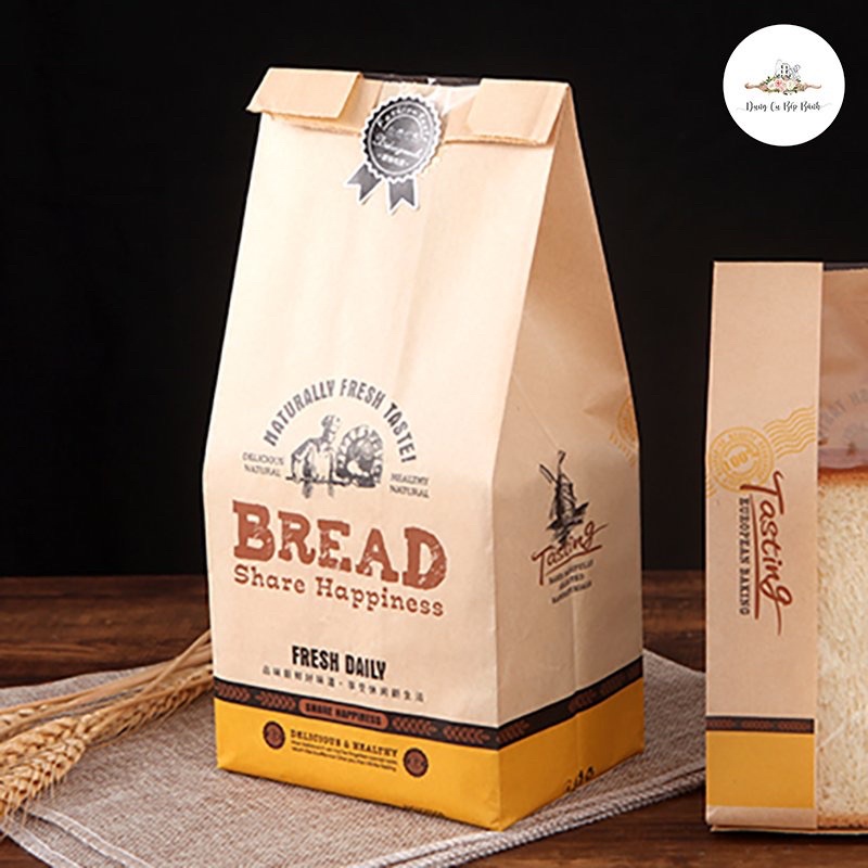 Túi Đựng Bánh Mì Hoa Cúc Bred Daily 450gr