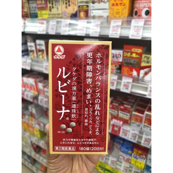 Viên uống BỔ MÁU Rubina Nhật Bản 180 viên
