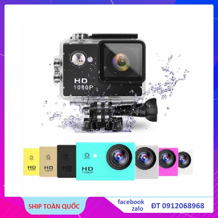 [Freeship toàn quốc từ 50k] Máy Ảnh,Máy Quay Phim,Camera Hành Trình Thể Thao Sport A9 Full HD 1080P