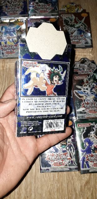 Sét 5 bộ có 125 thẻ bài Yugi_oh30 magic tiếng Anh bằng giấy bóng cứng rất đẹp