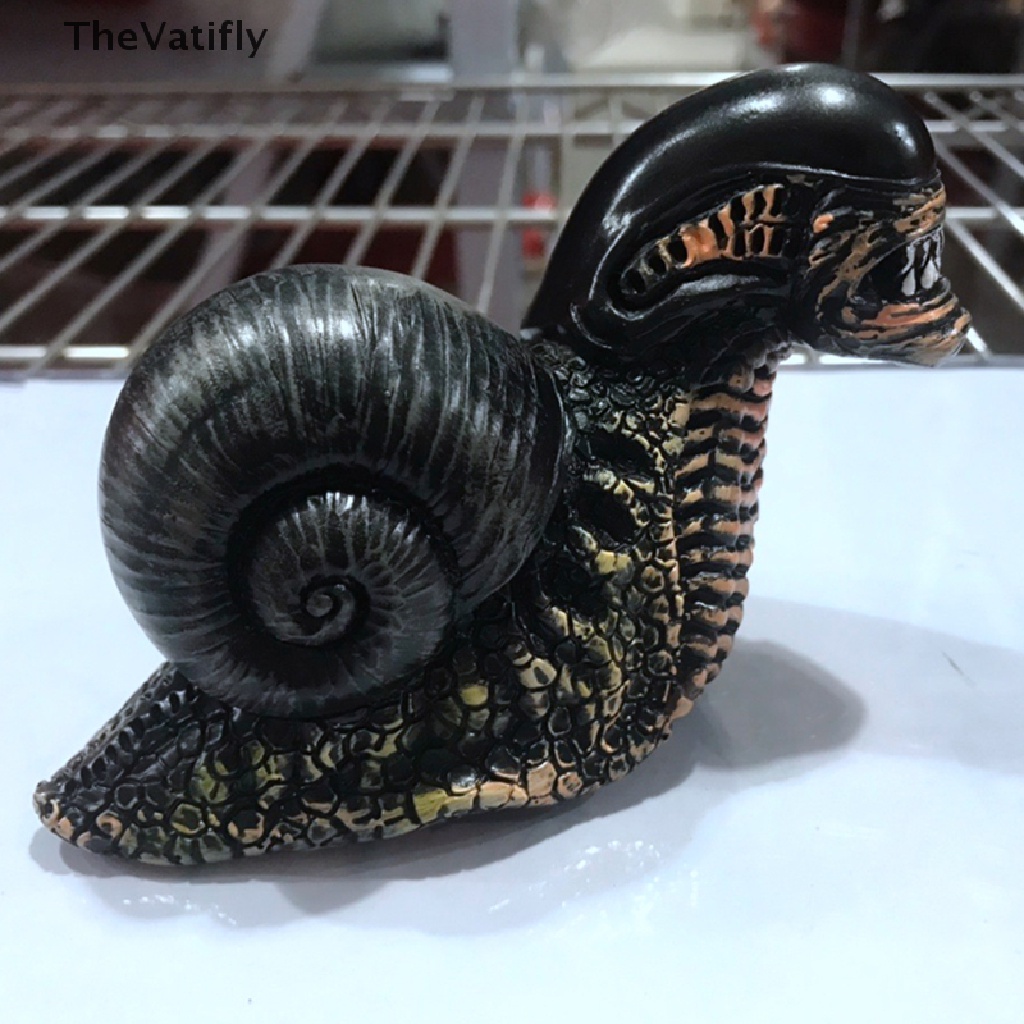 [Thevalifly] Mô Hình Tượng Ốc Sên Người Ngoài Hành Tinh Bằng Nhựa Resin Làm Quà Sinh Nhật