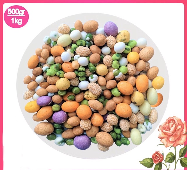 0.5Kg đậu phộng mix vị siêu giòn ngon