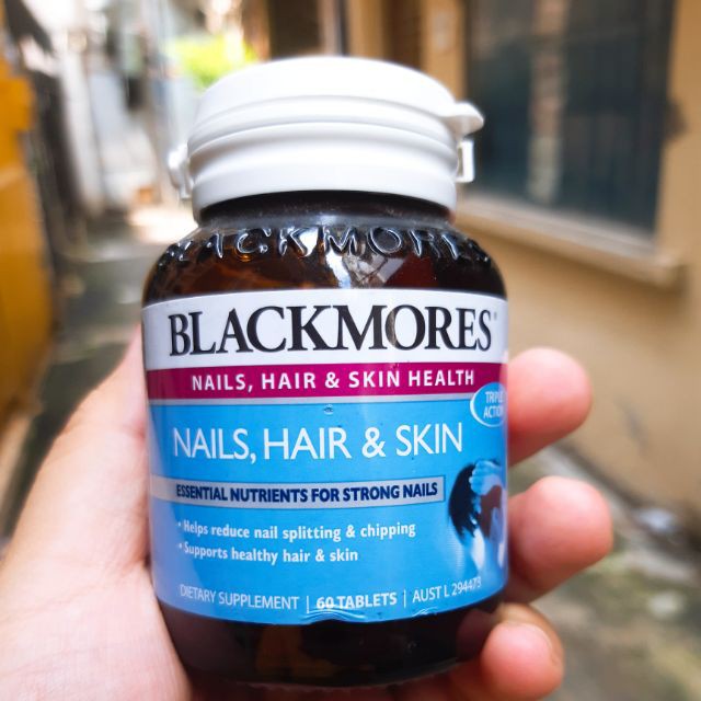 Blackmores Nails Hair Skin Úc 60 viên