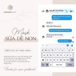 MASK SỮA DÊ NON - MUA 1 ĐƯỢC 5