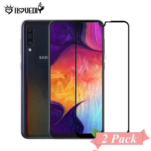 [DS] Set 2 Kính Cường Lực Toàn Màn Hình 3d Dùng Cho Samsung Galaxy A50 60 70 80 90 A30 A20 M30 A40 A30