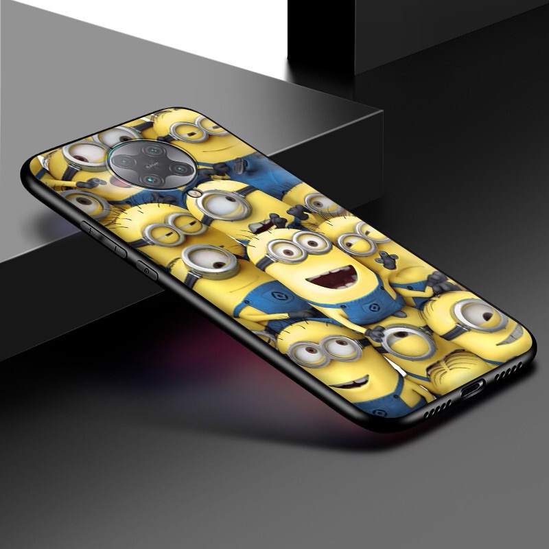 Ốp Điện Thoại Silicon tpu Mềm Hình minion Cho realme 5 5i 5s c15 c3 c2 c21