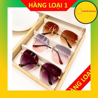 Kính mát thời trang nữ A2045 chống tia UV400 form kính lục giác với nhiều màu sắc cá tính phù hợp mang đi chơi đi làm