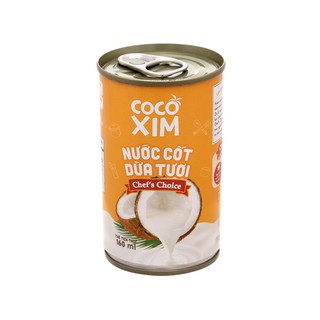 Nước Cốt Dừa Tươi Chef's Choice COCOXIM (nhãn cam) 400ml
