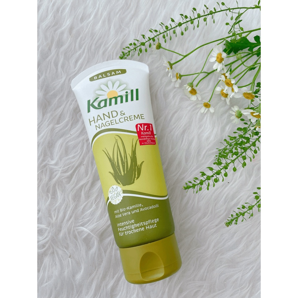 🇩🇪  Kem dưỡng da tay Kamill Hand & NagelCreme chiết xuất  hoa cúc + nha đam chai 100ML