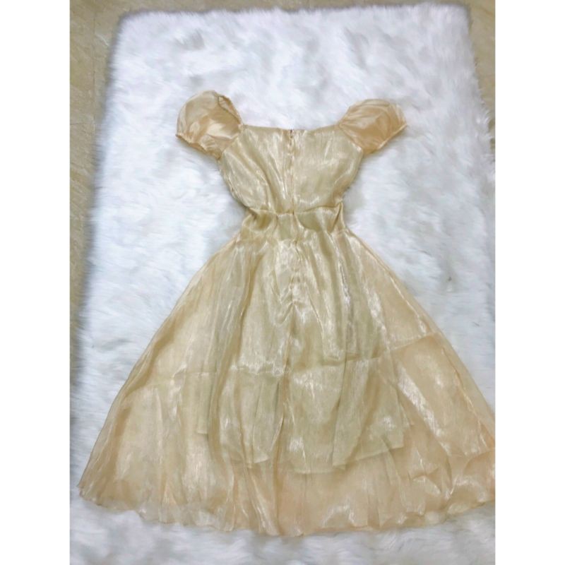 HOT [VIDEO] [SALE] HOT HOT ĐẦM DẠ HỘI ĐẦM XÒE TAY PHỒNG PHỐI NÚT NGỰC CHẤT TƠ XỊN SIÊU XINH (CÓ MÚT) | BigBuy360 - bigbuy360.vn