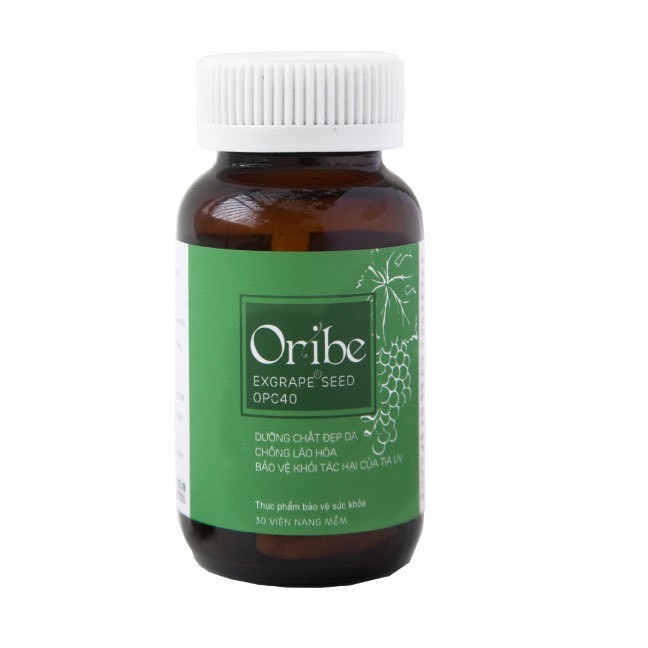 Viên Uống Đẹp Da ORIBE hỗ trợ tăng tính đàn hồi của da, chống oxy hóa, giúp sáng da, giúp giảm nguy cơ da nhăn