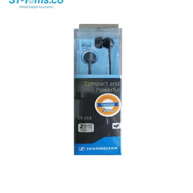 Tai Nghe Nhét Tai Sennheiser Cx213 Màu Đen