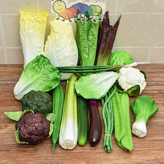 Rau củ quả giả - Các loại rau