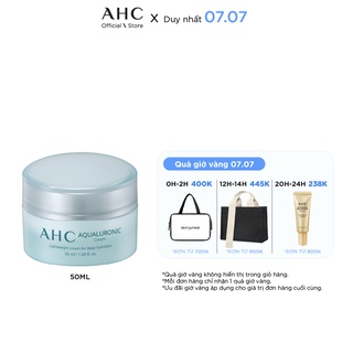 Kem Dưỡng Ẩm Da Mặt AHC Aqualuronic Cream 50ml