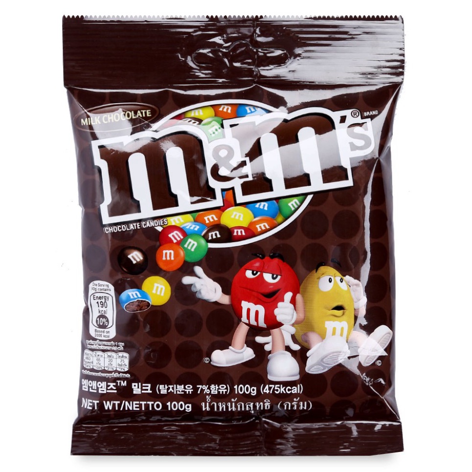 Kẹo socola sữa M&M gói 90g