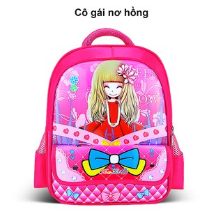 [Balo đi học] Balo trẻ em cho bé gái cấp 1 nhiều hình công chúa dễ thương BB301 🎒 ❤👜❤👜❤👜