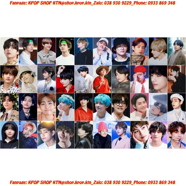 SÉT CARD BO GÓC V BTS