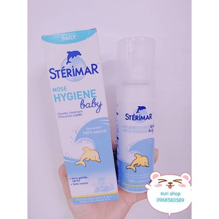 Xịt muối biển Sterimar Baby 100ml 0-3 tuổi