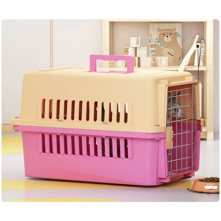 Lồng vận chuyển chó lớn LunaPet LV01 có bánh xe và tấm lót