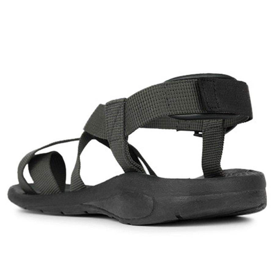 Giày sandal Vento nam xỏ ngón quai chéo vải dù có quai hậu cố định mang đi học đi biển du lịch NV65G