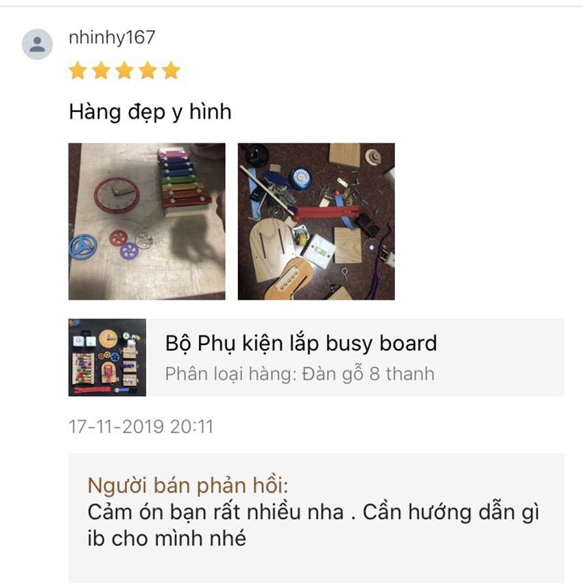 Bộ phụ kiện làm busy board bảng bận rộn đầy đủ nhất-20 món đồ-Made in VN